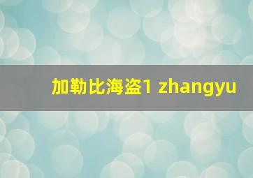 加勒比海盗1 zhangyu